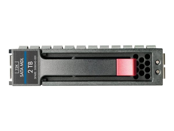 HPE Midline - Harddisk - 2 TB - hot-swap - 3.5" - SATA 3Gb/s - 7200 rpm