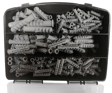 Work-it Work>it® assorterade pluggar i sortimentskasse med 230 delar