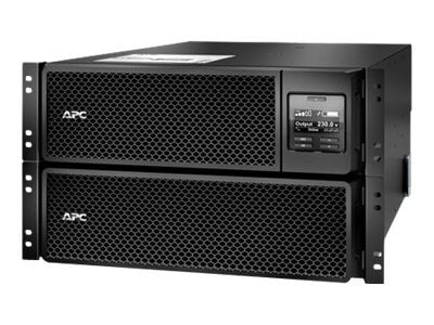 APC Smart-UPS SRT 10000VA RM - UPS (kan monteres i rack) - AC 230 V - 10 kW - 10000 VA - Ethernet 10/100, USB - utgangskontakter: 14 - 6U - svart -...