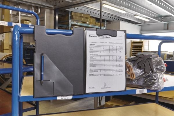 Magnetoplan 1131512, Sort, 15 ark, A4, Plast, 1 lommer, 230 mm