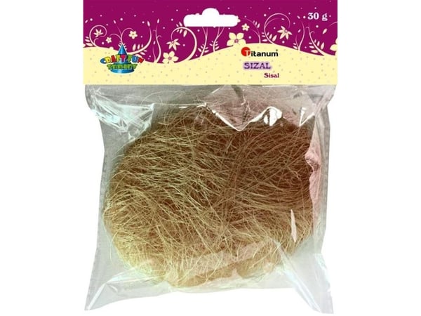 Titanum sisalgress 30 g hvit