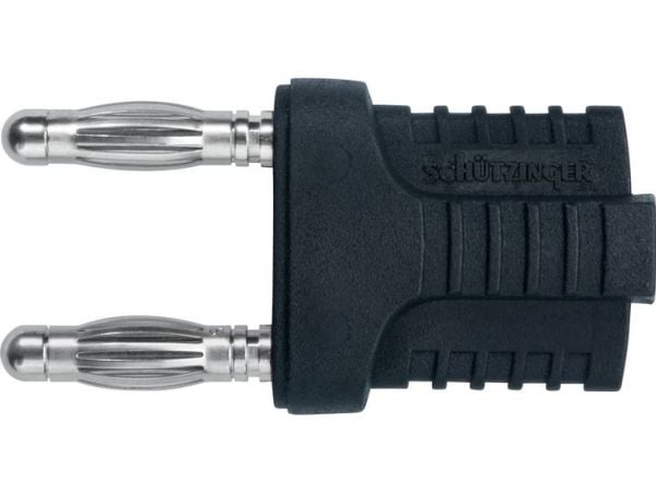 Schützinger KORT 14-4 IG MB Ni / SW Kortslutningsstik Sort 1 stk