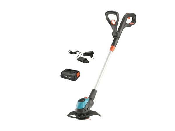 Gardena EasyCut 23/18V Ready-To-Use Set - Gressstusser - trådløs - 18 V - 2 Ah - kuttekapasitet: 230 mm - 2.4 kg