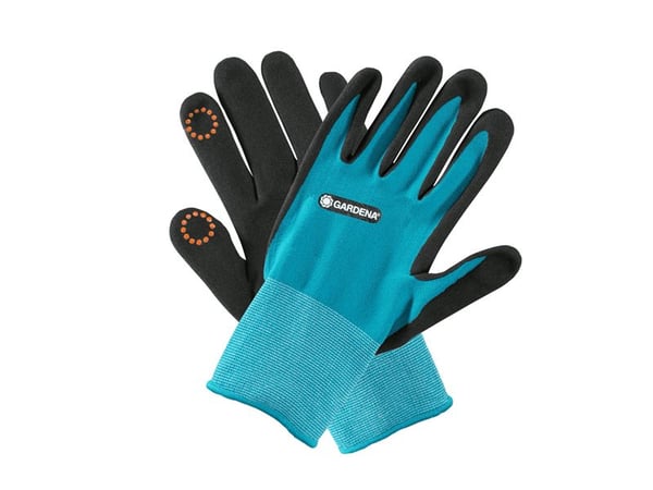 Gardena 11513-20, Hagehansker, Sort, Blå, XL, Nitril, Polyester