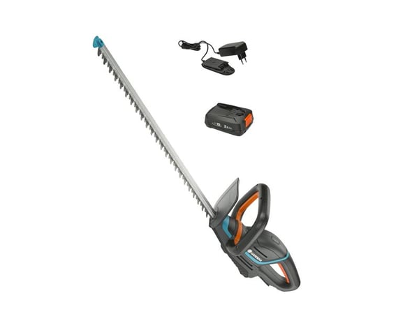 Gardena ComfortCut 60/18V Ready-To-Use Set - Hekkstusser - trådløs - 18 V - 2.5 Ah - 60 cm - tannavstand: 20 mm - 3.1 kg