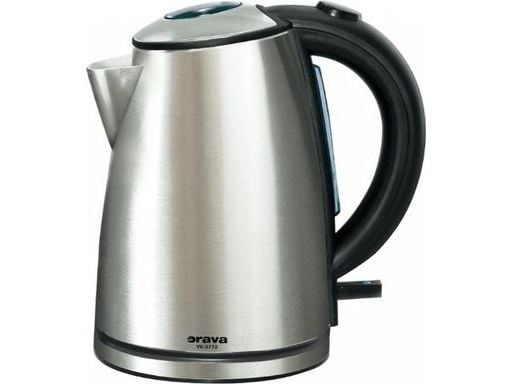 Orava VK-3717, 1,7 l, 2000 W, Sort, Rustfritt stål, Rustfritt stål, Overopphetingsbeskyttelse, Trådløs