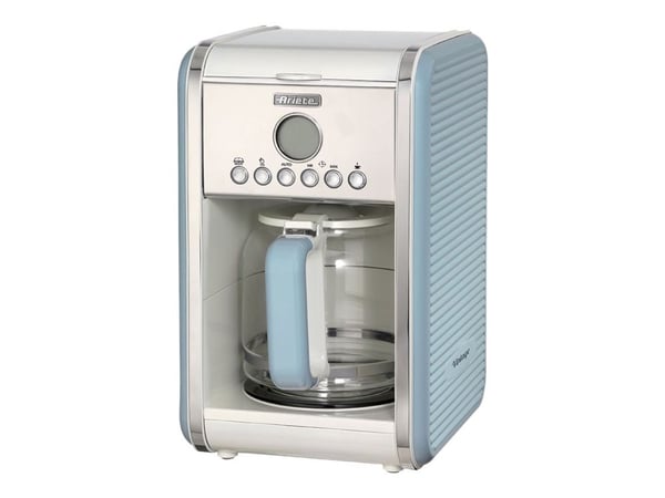 Ariete 1342 Vintage - Kaffemaskin - 12 kopper - lys blå