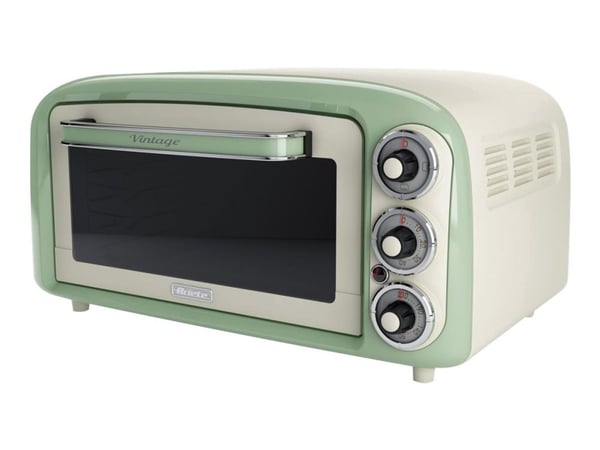 Ariete Vintage 979 - Elektrisk ovn - 18 liter - 1.4 kW - grønn