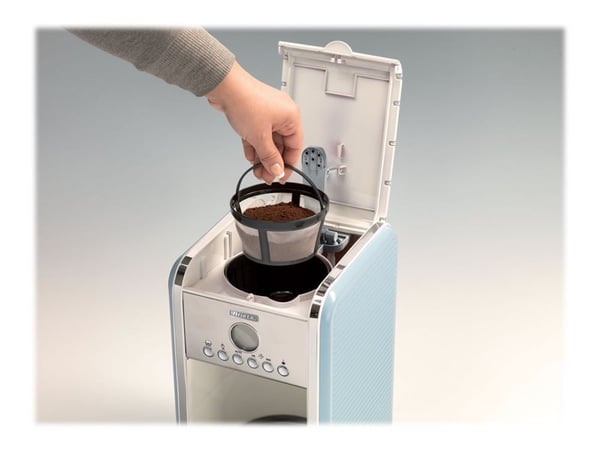 Ariete 1342 Vintage - Kaffemaskin - 12 kopper - lys blå