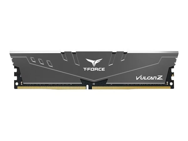 T-Force Vulcan Z - DDR4 - modul - 8 GB - DIMM 288-pin - 3600 MHz / PC4-28800 - CL18 - 1.35 V - ej buffrad - icke ECC - grå