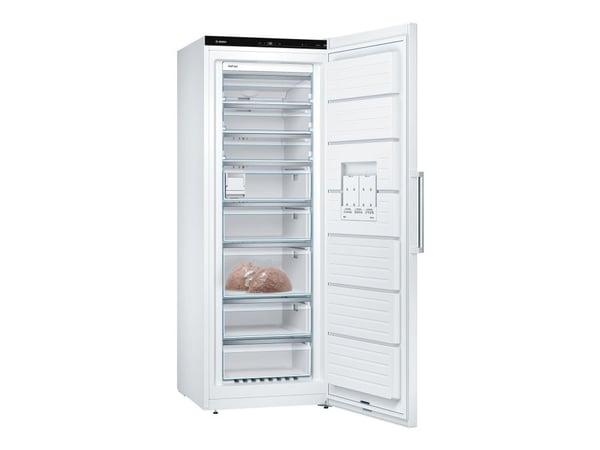 Bosch Serie | 6 GSN58AWDV - Fryser - stående - bredde: 70 cm - dybde: 78 cm - høyde: 191 cm - 366 liter - Klasse D - hvit