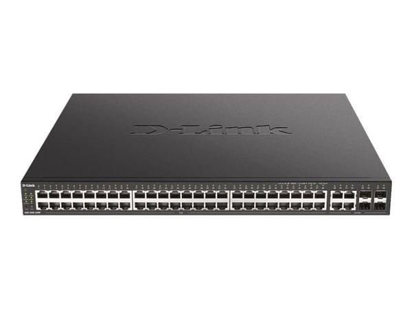 D-Link DGS-2000-52MP, Hallittu, L2/L3, Gigabit Ethernet (10/100/1000), Power over Ethernet -tuki, Telineasennus, 1U