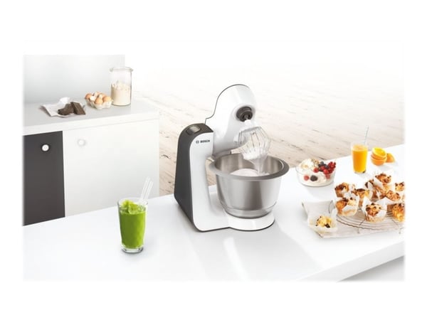 Bosch MUM5 StartLine MUM50123 - Kjøkkenmaskin - 800 W - hvit/antrasitt