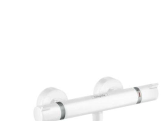 HansGrohe Ecostat Comfort termostatarmatur i mat hvid HansGrohe Ecostat Comfort termostatarmatur i mat hvid