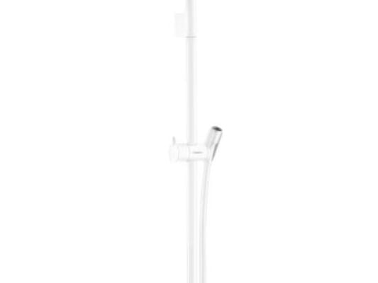 hansGrohe Unica S Puro bruserstang med bruserslange, mat hvid