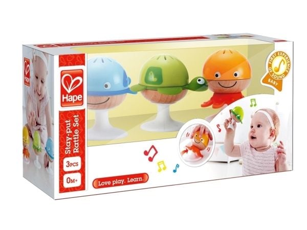 Hape sjødyr rangle-sett