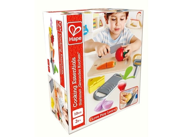 Hape Cooking Essentials leikkikeittiön tarvikesetti 3+