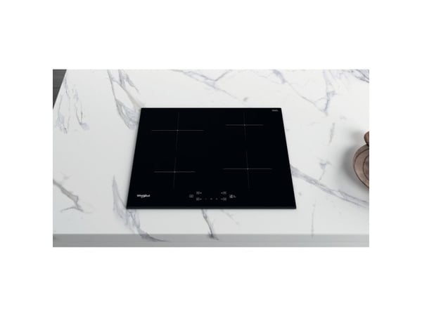 Whirlpool WS Q2760 BF, Svart, Innebygget, 60 cm, Sonebasert induksjon, Glass-keramikk, 4 zone(s)