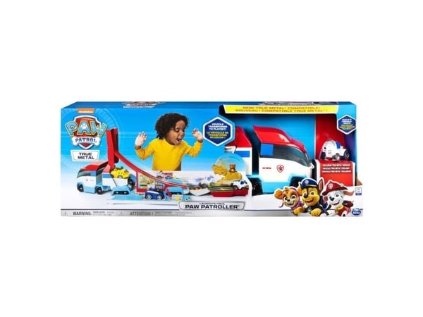 Paw Patrol True Metal Launch''N Haul Paw Patroller, leikkiajoneuvo