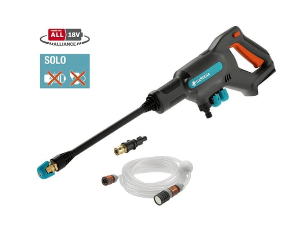 Gardena HØJTRYKSRENSER AQUACLEAN 18 V Uden Batteri og Lader