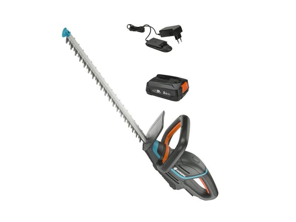 Gardena ComfortCut 50/18V Ready-To-Use Set - Hekkstusser - trådløs - 18 V - 2 Ah - 50 cm - tannavstand: 20 mm - 3 kg