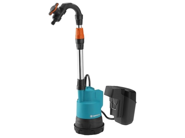 Gardena 14602-55, Batteri, 2 stang, 2000 l/t, Sort, Blå, Oransje