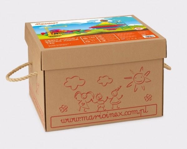 Marioinex Building Blocks Brick Junior 140 elementer (901717)