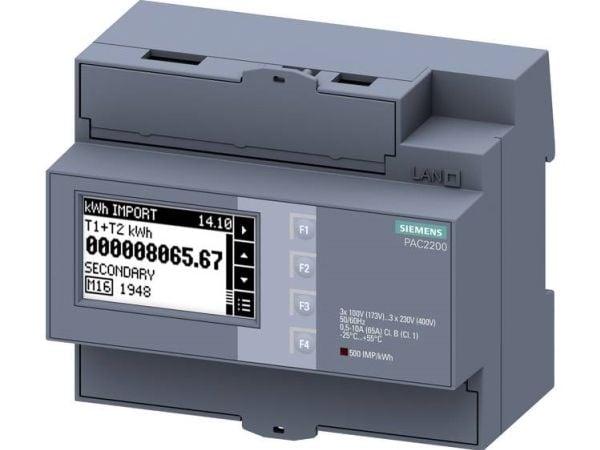 Siemens 7KM2200-2EA30-1JA1, Strøm, kWh (kilowattime), 417 g