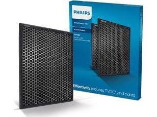 Philips 5000 series Vähentää TVOC-yhdisteitä* Vähentää hajuja Aktiivihiilisuodatin, Ilmanpuhdistimen suodatin, Hiili, Laatikko