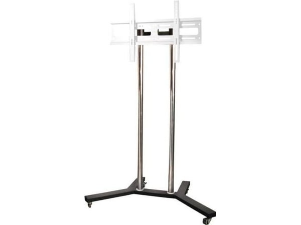 EDBAK TR1 - Vogn - for flatpanel - svart - skjermstørrelse: 22"-60"