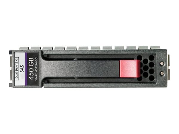 HPE Dual Port Enterprise - Harddisk - 450 GB - hot-swap - 3.5" LFF - SAS - 15000 rpm