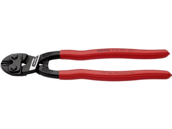 Knipex CoBolt XL, Bultsax/tång, Plast, Röd, 250 mm, 465 g