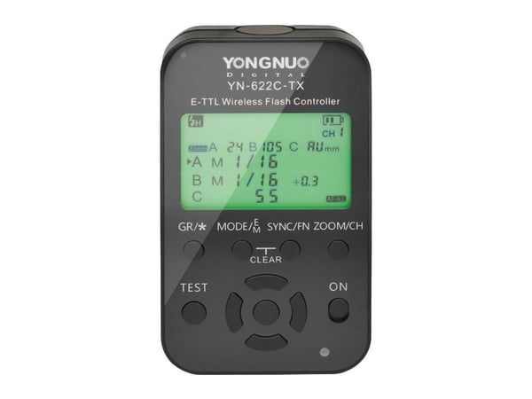 Radioutløser Yongnuo i-TTL YN-622N (Canon)