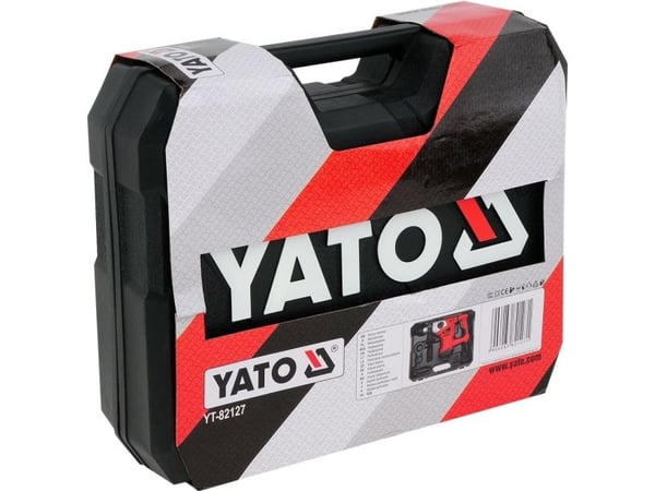 Yato YT-82127, SDS Plus, Svart, Röd, II, 3,2 cm, 3900 RPM, 5 J