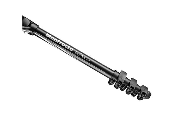 Manfrotto Befree 2N1, 3 ben, Sort, Sølv, 151 cm, 1,66 kg