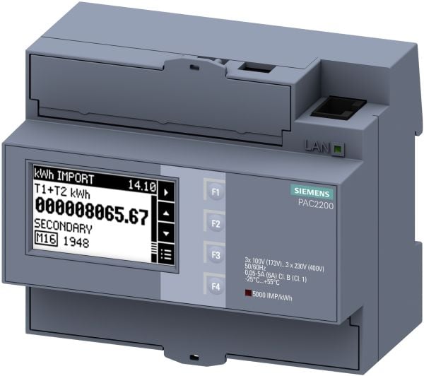 Siemens 7KM2200-2EA30-1JA1, Virta, kWt, 417 g