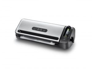 FoodSaver FFS017X, Sort, Rustfritt stål, Vakuumforsegling, Knapper, Rotasjon, CE, 120 W, 464 mm