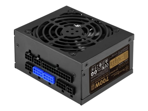 SilverStone SX700-G - V1.1 - verkkovirta (sisäinen) - SFX12V - 80 PLUS Gold - AC 90-264 V - 700 Watt - aktiivinen PFC - lajittelu - lajittelu