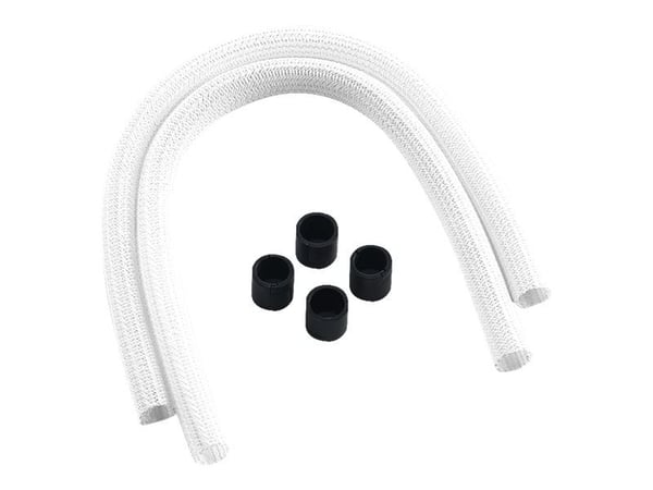 Cablemod CM-ASK-S2KW-R AIO - Kit de Funda para Coche (Serie 2), Color Negro, Valkoinen, 220 mm, 53 g