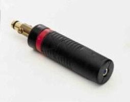 Nilfisk 128500079, Munnstykke, Nilfisk, Power speed (red) (Bayonet coupling), Sort, Rød, 1 stykker