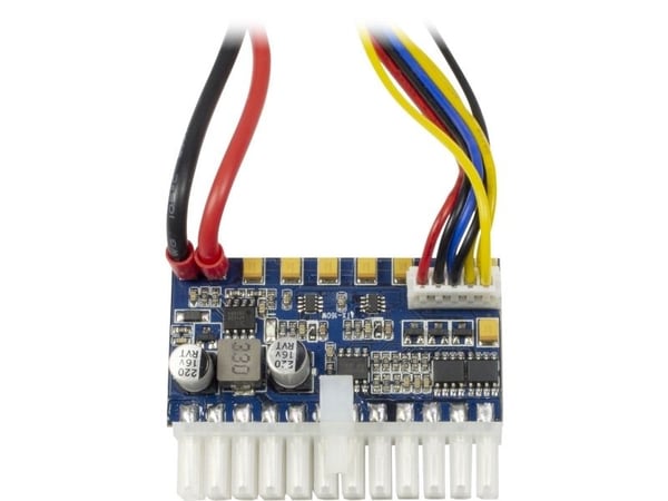 Inter-Tech - Strømkabel - 20-pin ATX, power DC jack til 4-pin intern strøm, 4-pins intern strøm (12V), SATA-strøm