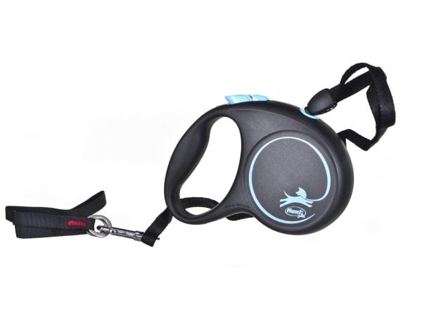 Flexi Black Design S 5 m Fleksibel hundesnor Fleksibel hundesnor