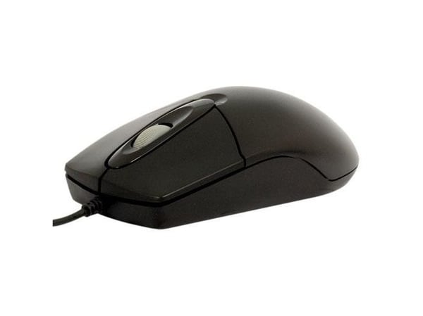 A4Tech OP-720, Optinen, USB A-tyyppi, 800 DPI, Musta