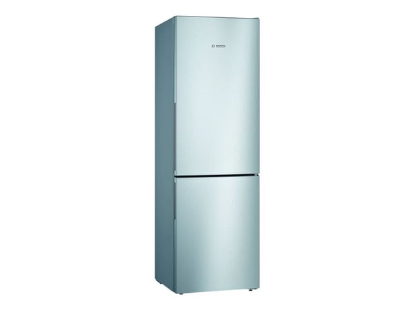 Bosch Serie | 4 KGV36VIEAS - Kjøleskap/fryser - bunnfryser - bredde: 60 cm - dybde: 65 cm - høyde: 186 cm - 308 liter - Klasse E - rustfritt stål