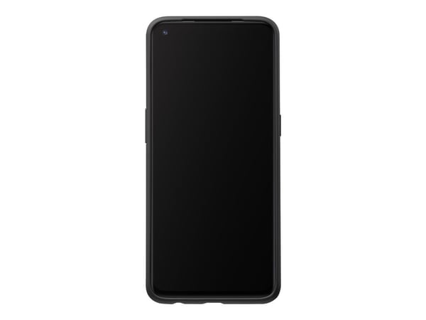 OnePlus Bumper Case - Baksidedeksel for mobiltelefon - polykarbonat, termoplast-polyuretan (TPU) - svart - for OnePlus Nord N10 5G