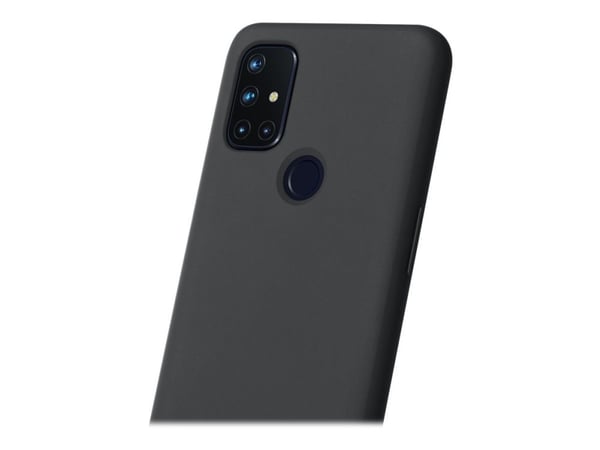 OnePlus Bumper Case - Baksidedeksel for mobiltelefon - polykarbonat, termoplast-polyuretan (TPU) - svart - for OnePlus Nord N10 5G