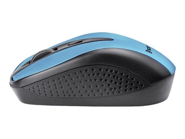 Tracer Joy II - Mus - höger- och vänsterhänta - optisk - 3 knappar - trådlös - 2.4 GHz - trådlös USB-mottagare - blå
