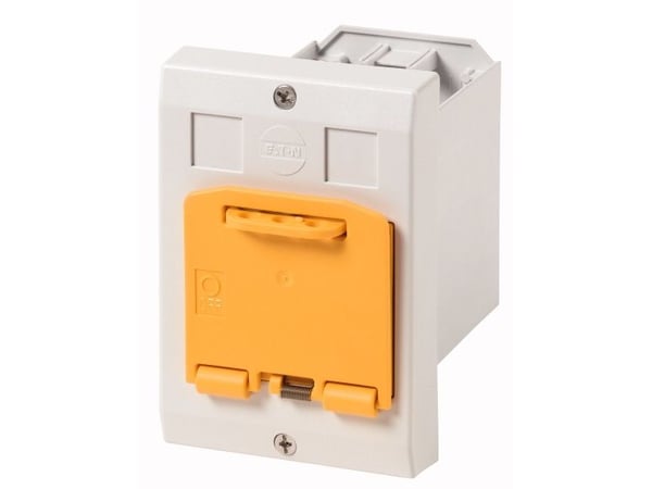 Eaton E-PKZ01-SVB, valkoinen, keltainen, IP65, 85 mm, 80 mm, 129 mm, 1 kpl