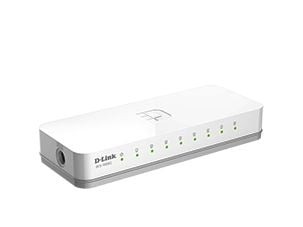 D-Link DES 1008C - Switch - ohanterad - 8 x 10/100