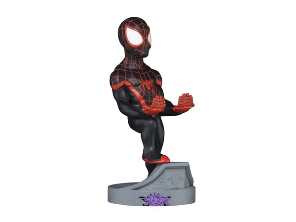 Exquisite Gaming Cable Guys Marvel Spider-Man Miles Morales - Skrivebordsstativ for spillkontroll, mobiltelefon